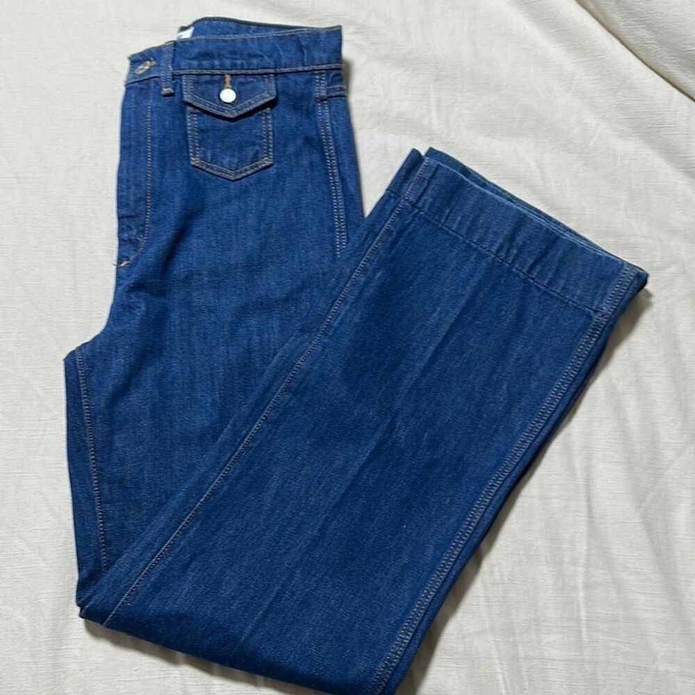 NWT RE/DONE 70s Pocket Wide Leg SZ 29 - Picture 9 of 9